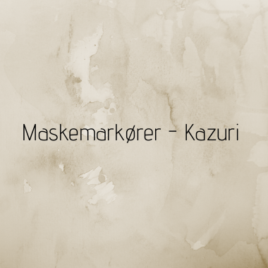 Maskemarkører af Kazuri