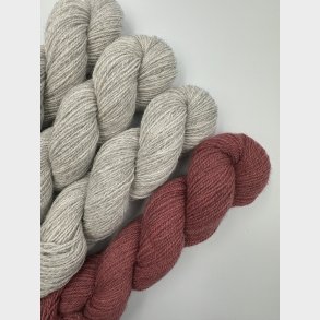 StrikkeKit - Stribestjerner sjal af Anne Brgger 