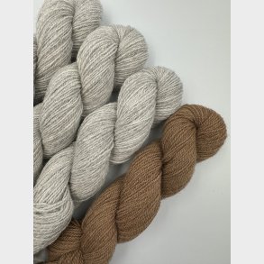 StrikkeKit - Stribestjerner sjal af Anne Brgger 