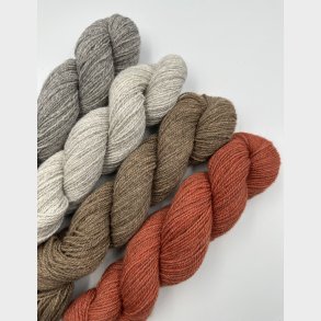 Strikkekit - Fru Mllers Lille Sjal