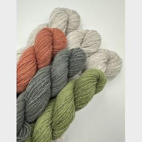 StrikkeKit - Stribestjerner sjal af Anne Brgger