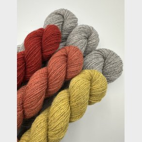 StrikkeKit - Stribestjerner sjal af Anne Brgger